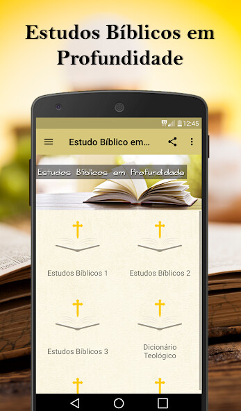 Run android online APK Estudo Bíblico em Profundidade from MyAndroid or emulate Estudo Bíblico em Profundidade using MyAndroid