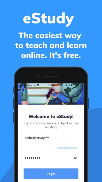 Emulate iPhone app eStudy.fm using MyAndroid