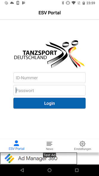 Run android online APK ESV Portal - Tanzsport from MyAndroid or emulate ESV Portal - Tanzsport using MyAndroid Run android online APK ESV Portal - Tanzsport from MyAndroid or emulate ESV Portal - Tanzsport using MyAndroid