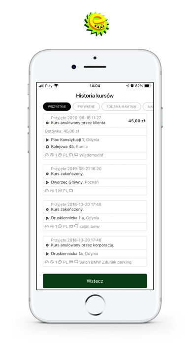 Emulate iPhone app e-Taxi Lublin using MyAndroid Emulate iPhone app e-Taxi Lublin using MyAndroid