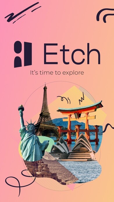 Emulate iPhone app Etch: Travel Smarter using MyAndroid