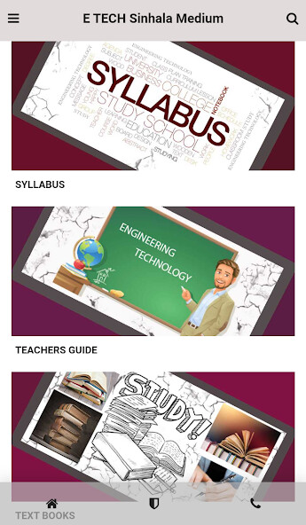 Run android online APK E TECH Sinhala Medium from MyAndroid or emulate E TECH Sinhala Medium using MyAndroid