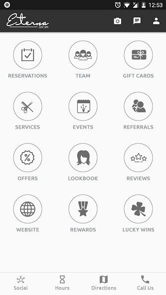 Emulate Android APK Eterna Day Spa