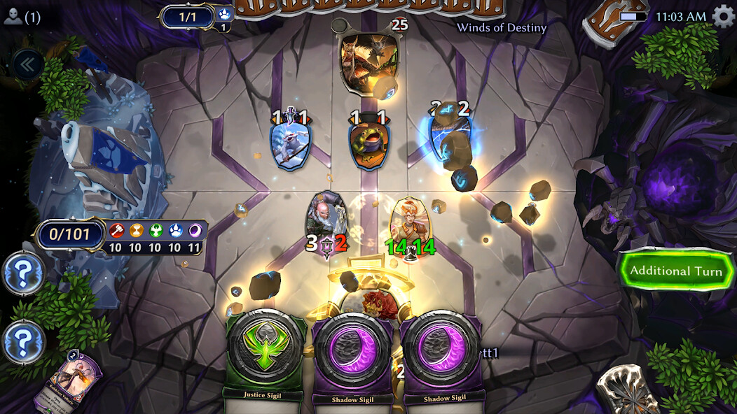 Emulate iPhone app Eternal Card Game using MyAndroid
