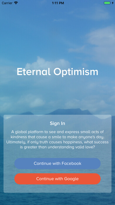 Emulate iPhone app Eternal Optimism using MyAndroid Emulate iPhone app Eternal Optimism using MyAndroid