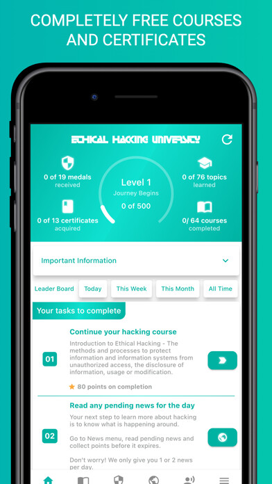 Emulate iPhone app Ethical Hacking University App using MyAndroid Emulate iPhone app Ethical Hacking University App using MyAndroid