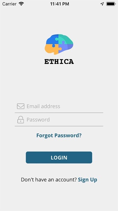 Emulate iPhone app Ethica using MyAndroid