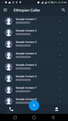 Emulate Android APK Ethiopian Caller