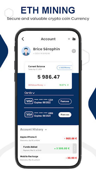 Run android online APK ETH Miner from MyAndroid or emulate ETH Miner using MyAndroid