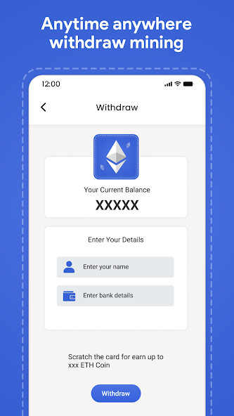 Run android online APK ETH Mining - For Cloud Mining from MyAndroid or emulate ETH Mining - For Cloud Mining using MyAndroid
