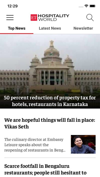 Emulate iPhone app ETHospitality - Economic Times using MyAndroid Emulate iPhone app ETHospitality - Economic Times using MyAndroid