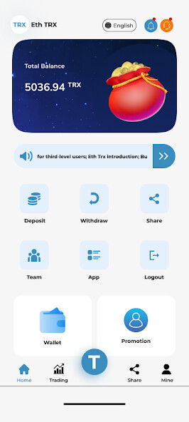 Run android online APK EthTRX from MyAndroid or emulate EthTRX using MyAndroid