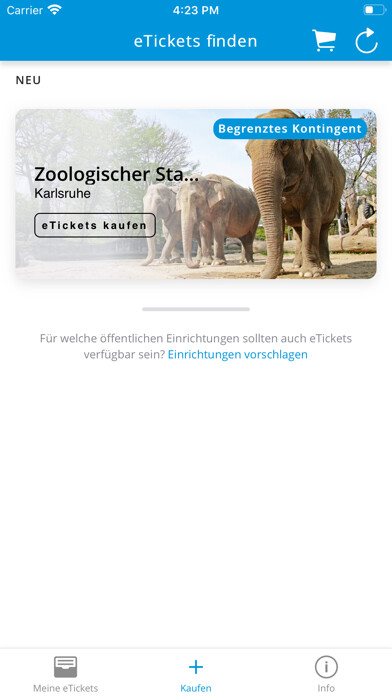 Emulate iPhone app eTicket@KA using MyAndroid