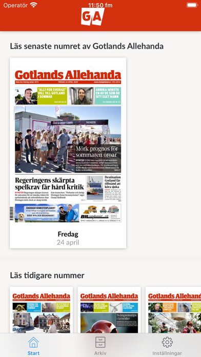 Run android online APK E-tidning Gotlands Allehanda from MyAndroid or emulate E-tidning Gotlands Allehanda using MyAndroid
