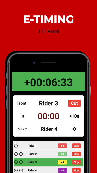 Emulate iPhone app E-Timing TTT Panel using MyAndroid Emulate iPhone app E-Timing TTT Panel using MyAndroid