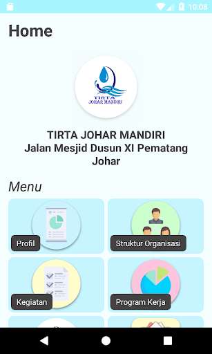 Run android online APK E-TIRTA JOHAR MANDIRI from MyAndroid or emulate E-TIRTA JOHAR MANDIRI using MyAndroid