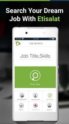 Emulate Android APK Etisalat Misr Careers