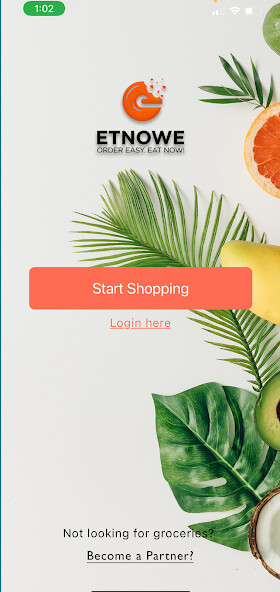 Emulate iPhone app ETNOWE: Grocery Delivery using MyAndroid Emulate iPhone app ETNOWE: Grocery Delivery using MyAndroid