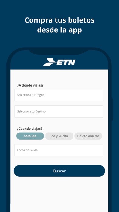 Emulate iPhone app ETN Turistar Lujo using MyAndroid