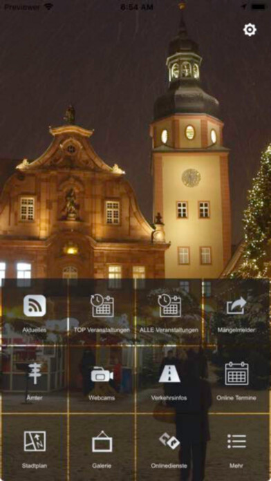 Emulate iPhone app Ettlingen using MyAndroid