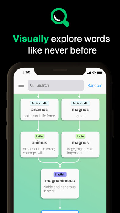 Emulate iPhone app EtymologyExplorer using MyAndroid Emulate iPhone app EtymologyExplorer using MyAndroid