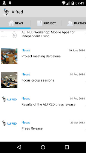 Run android online APK EU ALFRED from MyAndroid or emulate EU ALFRED using MyAndroid