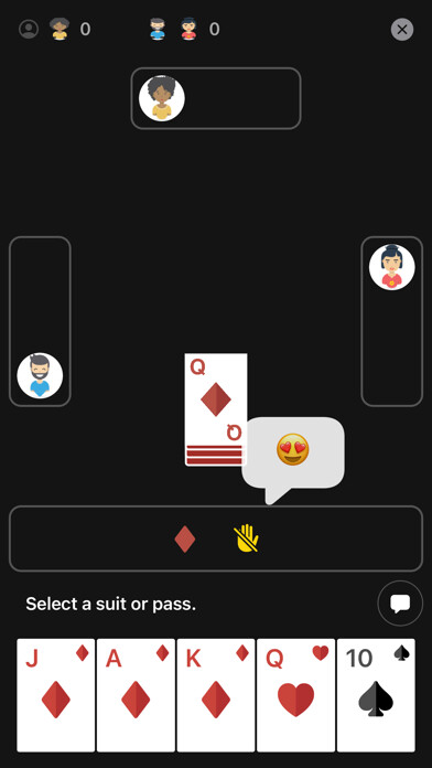 Emulate iPhone app Euchre with Friends using MyAndroid