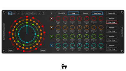 Emulate iPhone app Euclidean AUv3 Sequencer using MyAndroid Emulate iPhone app Euclidean AUv3 Sequencer using MyAndroid