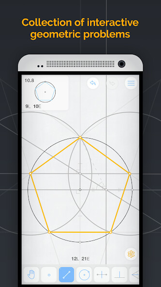 Emulate iPhone app Euclidea using MyAndroid Emulate iPhone app Euclidea using MyAndroid