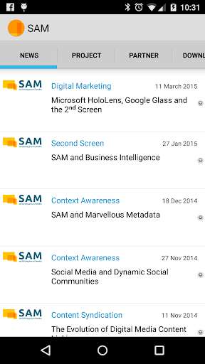 Run android online APK EU FP7 SAM from MyAndroid or emulate EU FP7 SAM using MyAndroid Run android online APK EU FP7 SAM from MyAndroid or emulate EU FP7 SAM using MyAndroid