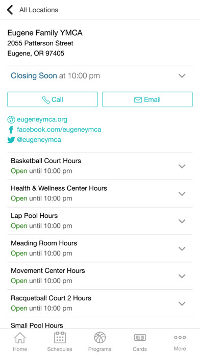 Emulate iPhone app Eugene Family YMCA using MyAndroid Emulate iPhone app Eugene Family YMCA using MyAndroid