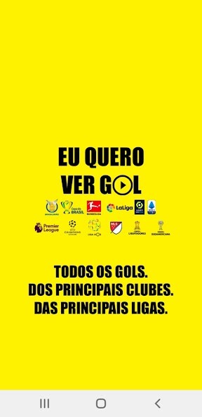 Run android online APK Eu Quero Ver Gol from MyAndroid or emulate Eu Quero Ver Gol using MyAndroid