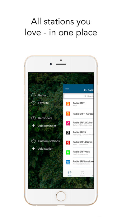 Emulate iPhone app EU Radio: European Union radio using MyAndroid Emulate iPhone app EU Radio: European Union radio using MyAndroid