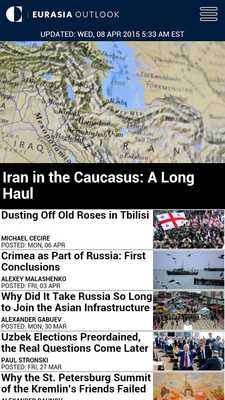Emulate Android APK Eurasia Outlook