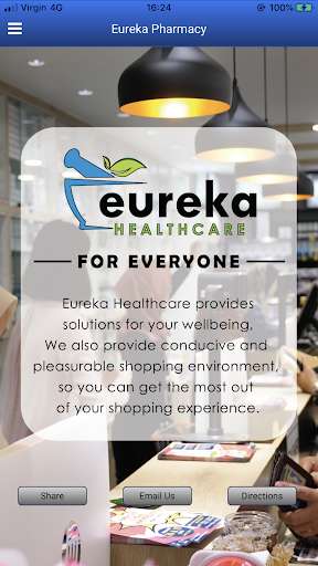 Run android online APK Eureka Pharmacy from MyAndroid or emulate Eureka Pharmacy using MyAndroid