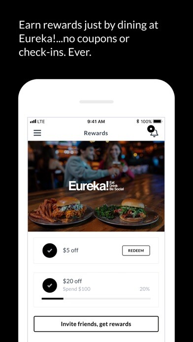 Emulate iPhone app Eureka! Restaurants using MyAndroid