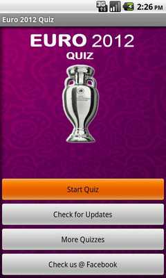 Emulate Android APK Euro 2012 Quiz Emulate Android APK Euro 2012 Quiz