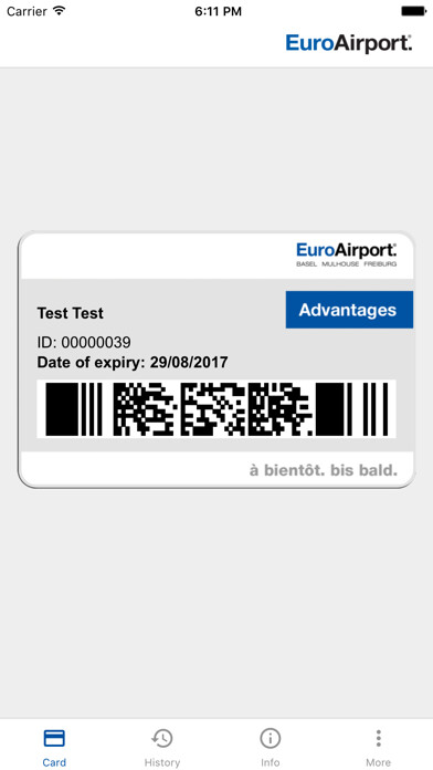 Emulate iPhone app EuroAirport Advantages using MyAndroid Emulate iPhone app EuroAirport Advantages using MyAndroid