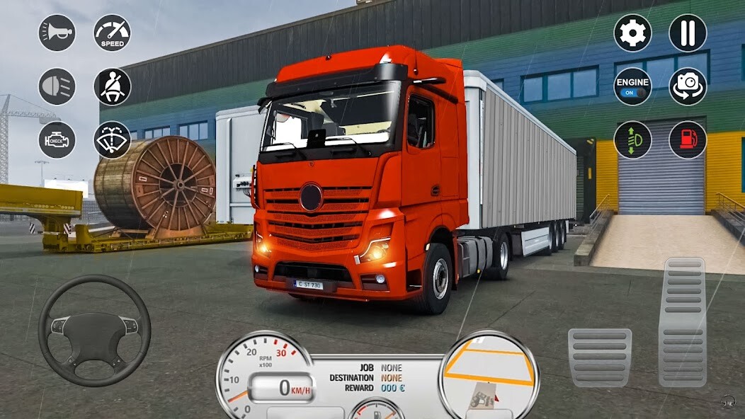 Run android online APK Euro Cargo Truck Simulator Pro from MyAndroid or emulate Euro Cargo Truck Simulator Pro using MyAndroid