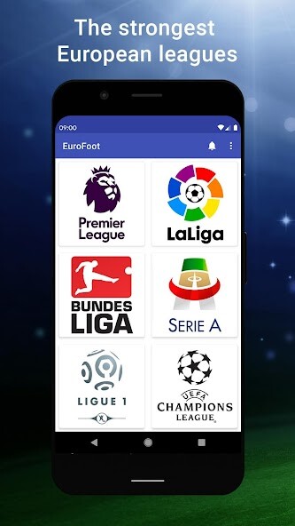 Run android online APK EuroFoot from MyAndroid or emulate EuroFoot using MyAndroid