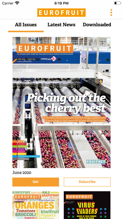 Emulate iPhone app Eurofruit Magazine using MyAndroid Emulate iPhone app Eurofruit Magazine using MyAndroid