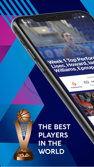 Emulate iPhone app EuroLeague Women using MyAndroid