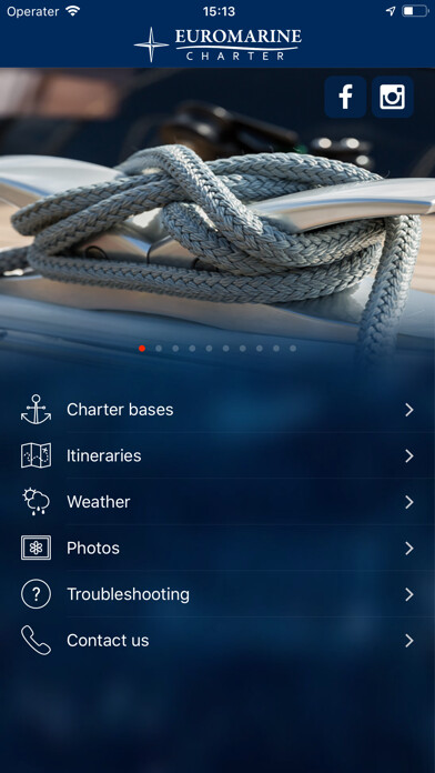 Emulate iPhone app Euromarine using MyAndroid Emulate iPhone app Euromarine using MyAndroid