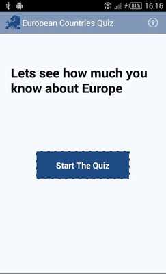 Emulate Android APK European Countries Quiz Emulate Android APK European Countries Quiz