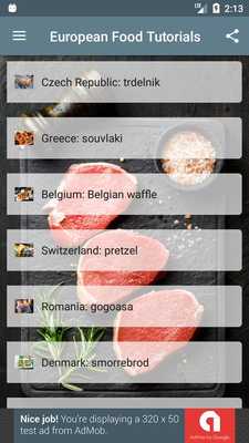 Emulate Android APK European Food Tutorials Emulate Android APK European Food Tutorials