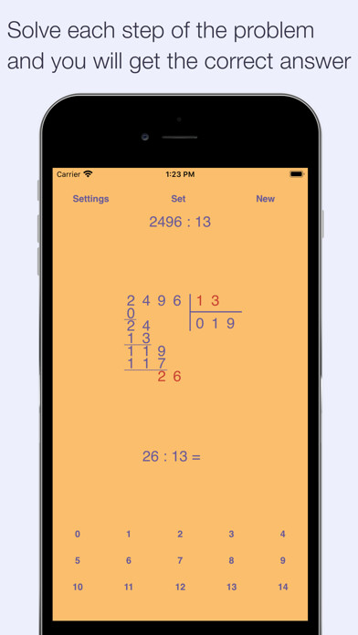 Emulate iPhone app European Long Division using MyAndroid Emulate iPhone app European Long Division using MyAndroid