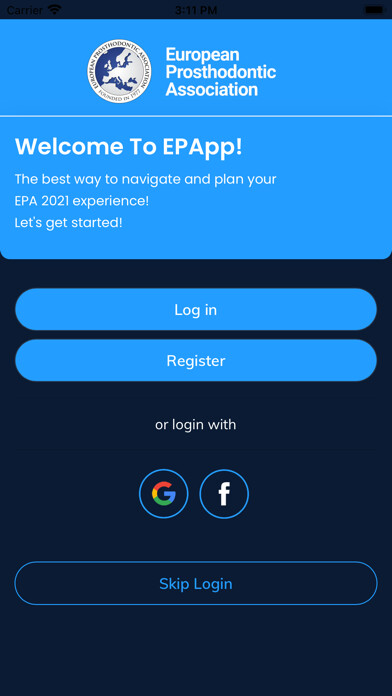 Emulate iPhone app European Prosthodontic App using MyAndroid Emulate iPhone app European Prosthodontic App using MyAndroid