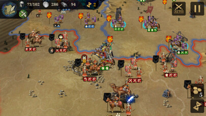 Emulate iPhone app European War 7: Medieval using MyAndroid