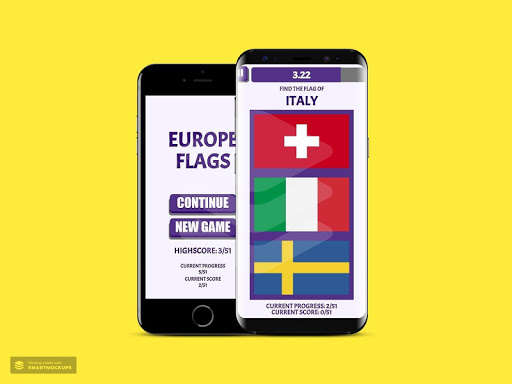 Run android online APK Europe Flags Quiz Game from MyAndroid or emulate Europe Flags Quiz Game using MyAndroid