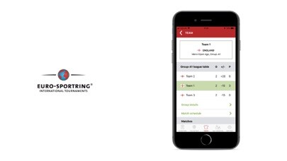 Emulate iPhone app Euro-Sportring Tournaments using MyAndroid